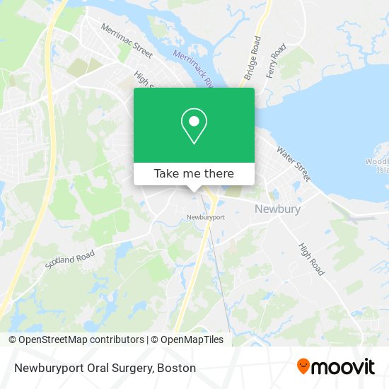 Newburyport Oral Surgery map