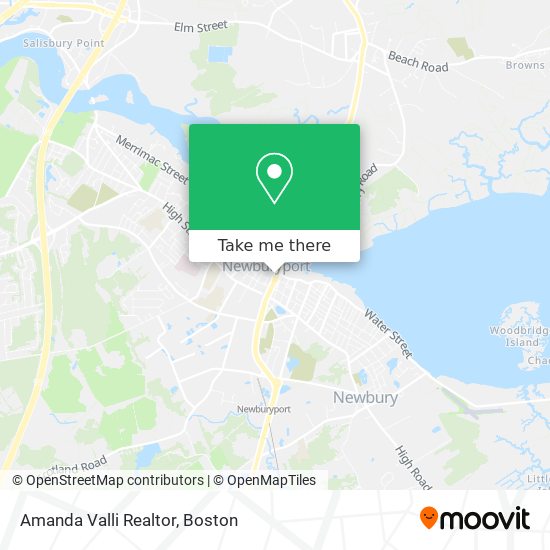 Amanda Valli Realtor map