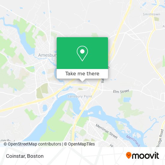 Coinstar map