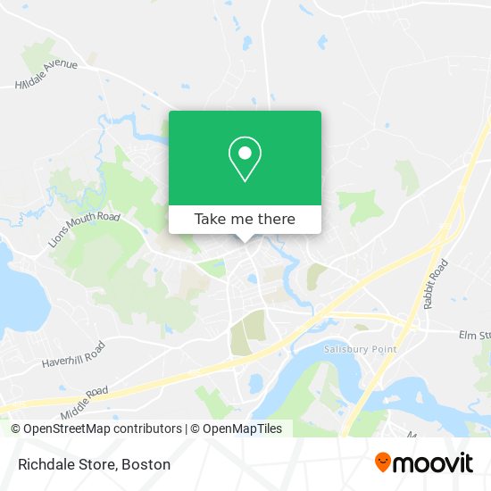 Mapa de Richdale Store