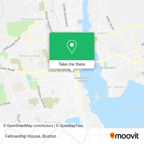 Fellowship House map