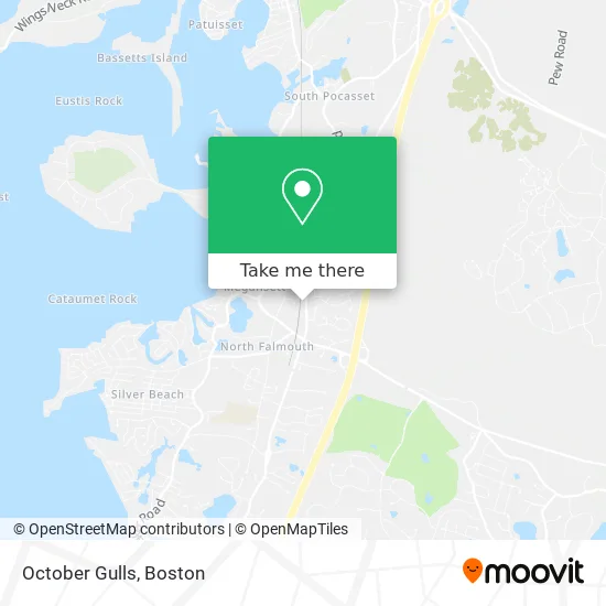 October Gulls map