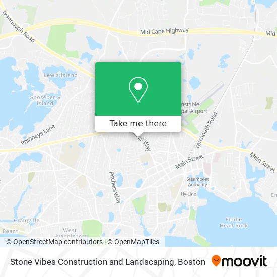 Stone Vibes Construction and Landscaping map