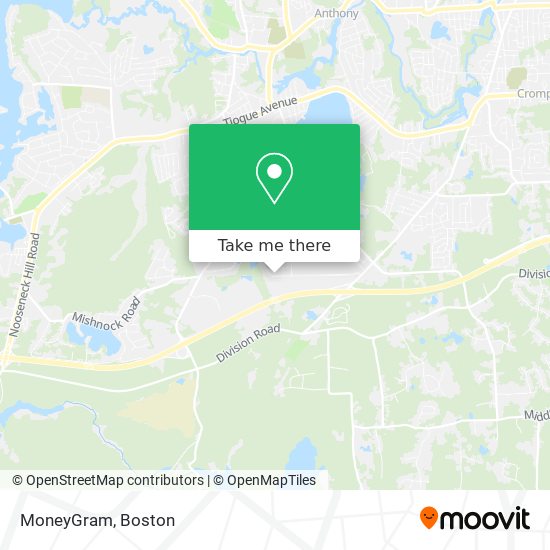 MoneyGram map