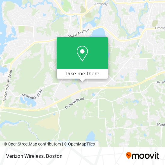 Verizon Wireless map