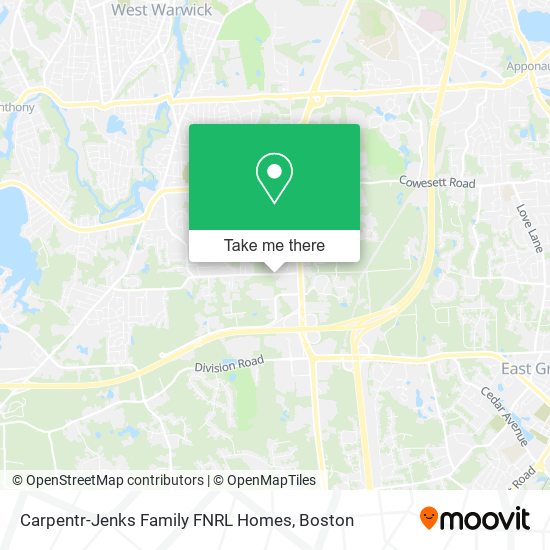Carpentr-Jenks Family FNRL Homes map