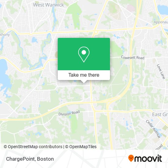 ChargePoint map