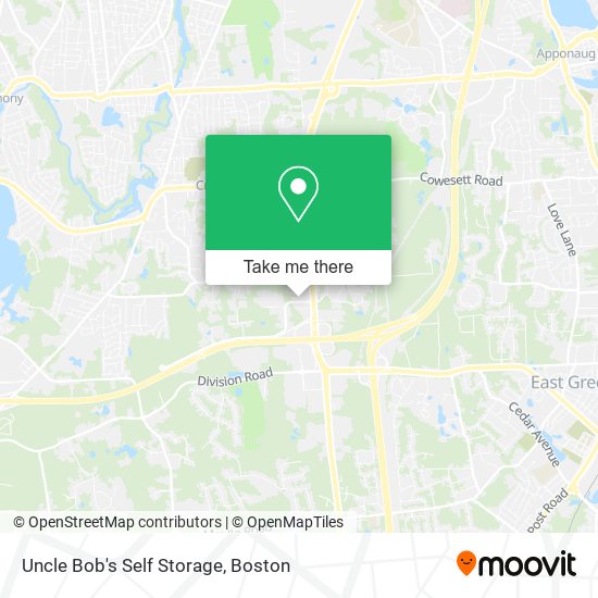 Mapa de Uncle Bob's Self Storage