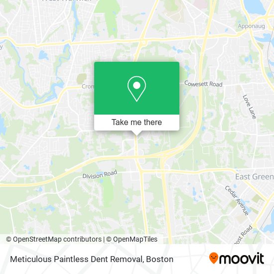 Mapa de Meticulous Paintless Dent Removal