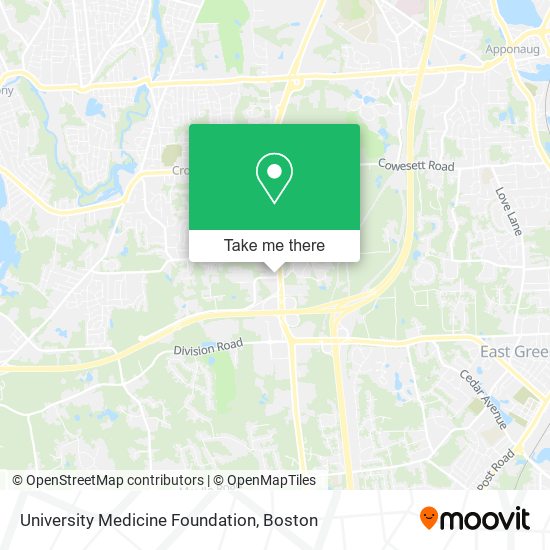 Mapa de University Medicine Foundation