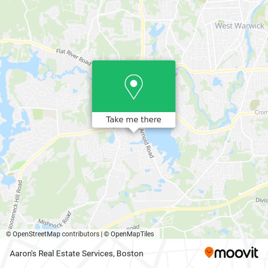 Aaron's Real Estate Services map