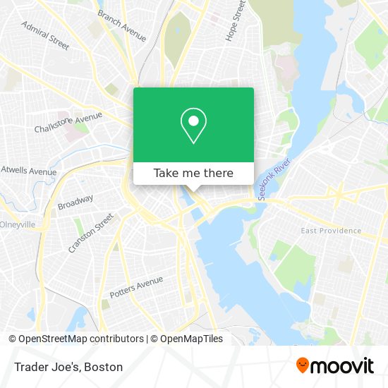 Mapa de Trader Joe's