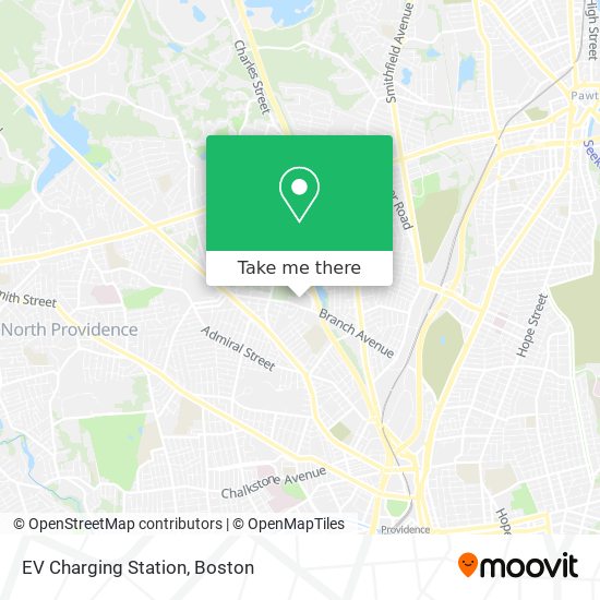 EV Charging Station map