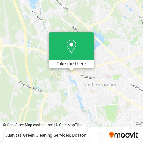 Juanitas Green Cleaning Services map