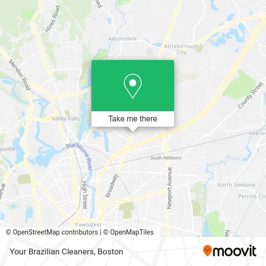 Your Brazilian Cleaners map