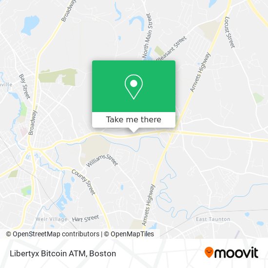 Libertyx Bitcoin ATM map