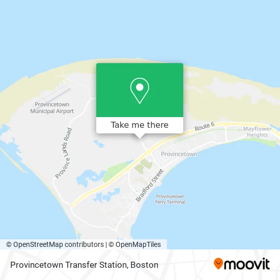 Provincetown Transfer Station map