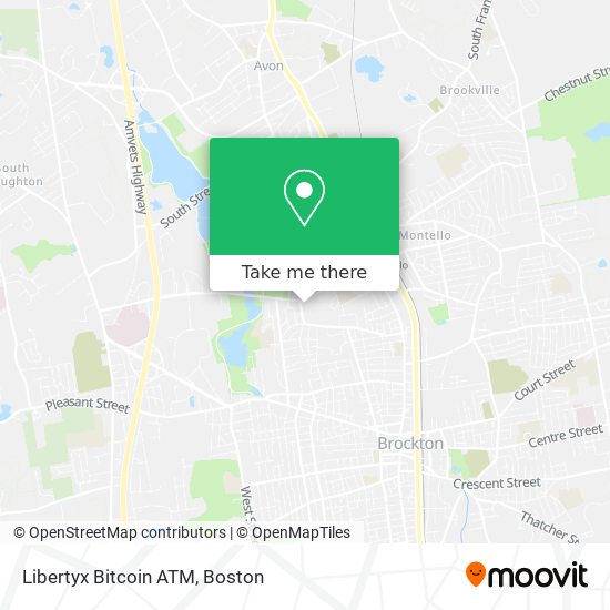 Libertyx Bitcoin ATM map