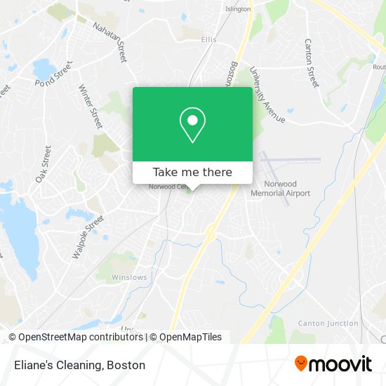 Eliane's Cleaning map