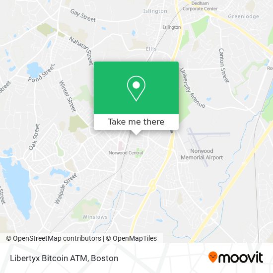 Libertyx Bitcoin ATM map