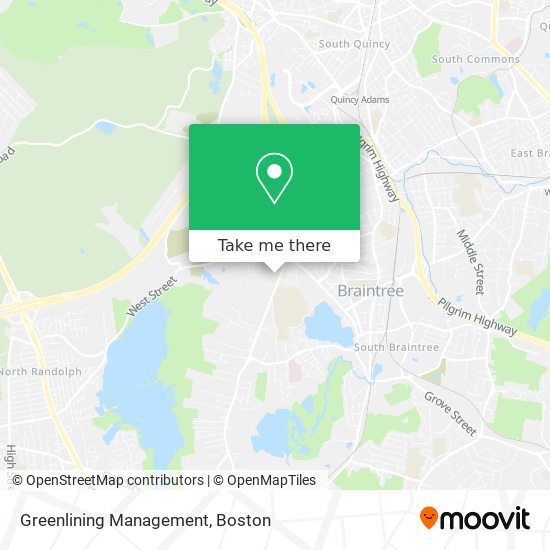 Greenlining Management map