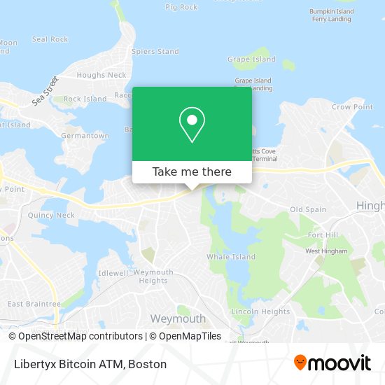 Libertyx Bitcoin ATM map