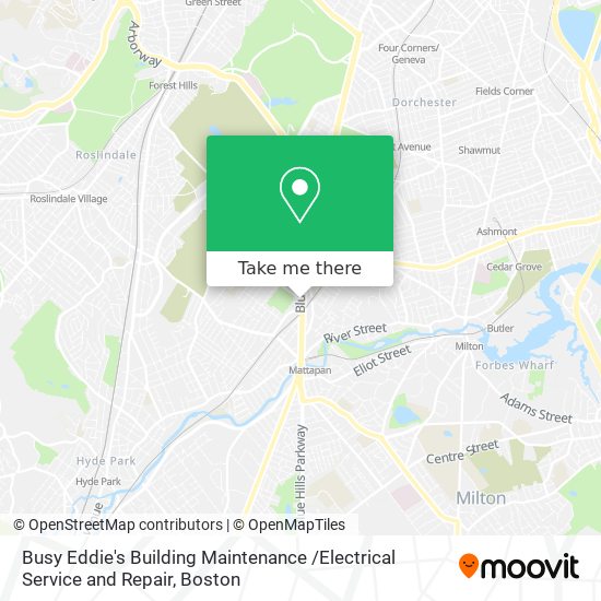 Mapa de Busy Eddie's Building Maintenance /Electrical Service and Repair