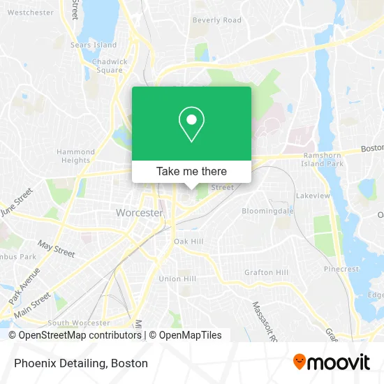 Phoenix Detailing map