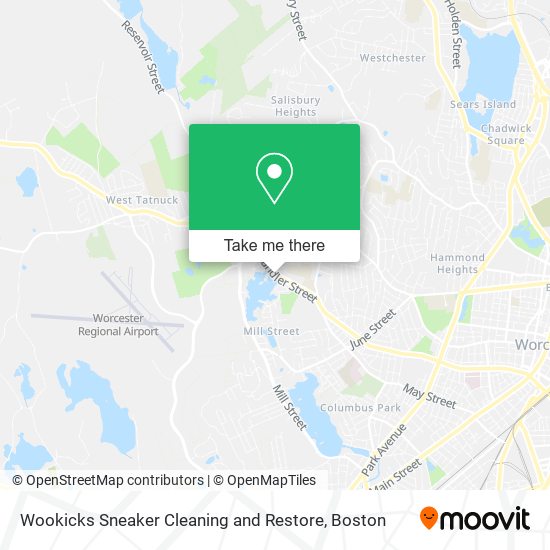 Wookicks Sneaker Cleaning and Restore map