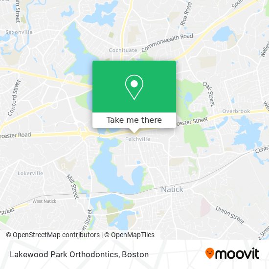 Lakewood Park Orthodontics map