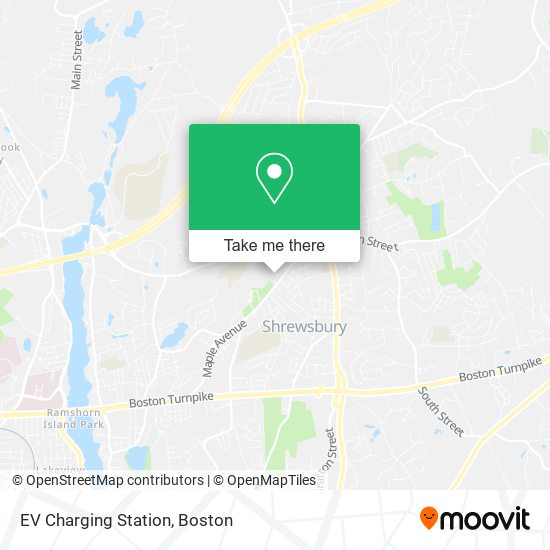 Mapa de EV Charging Station