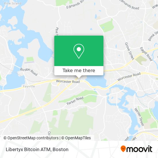 Libertyx Bitcoin ATM map