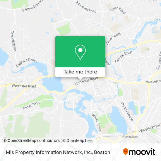 Mapa de Mls Property Information Network, Inc.