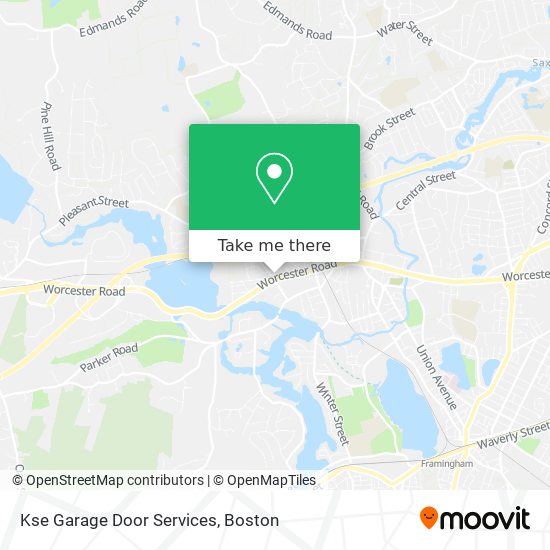 Kse Garage Door Services map