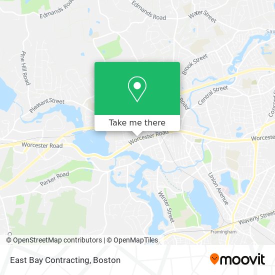 Mapa de East Bay Contracting