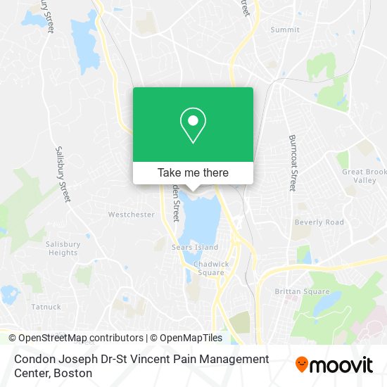 Condon Joseph Dr-St Vincent Pain Management Center map