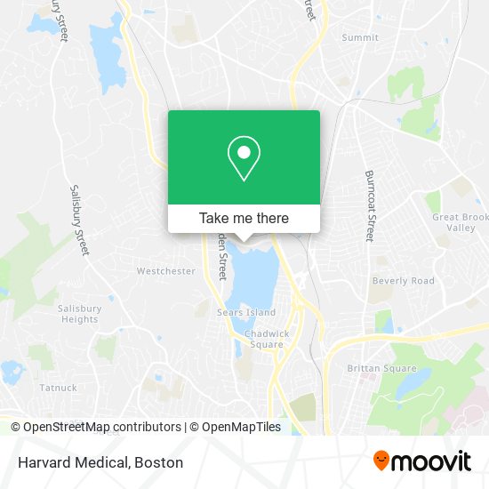 Harvard Medical map