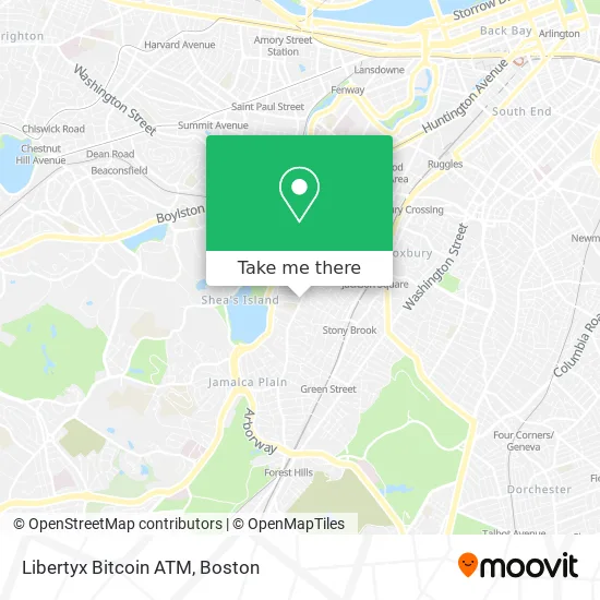 Libertyx Bitcoin ATM map