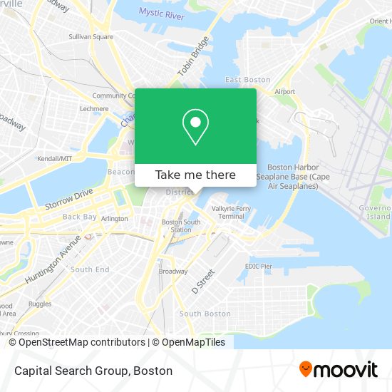 Capital Search Group map