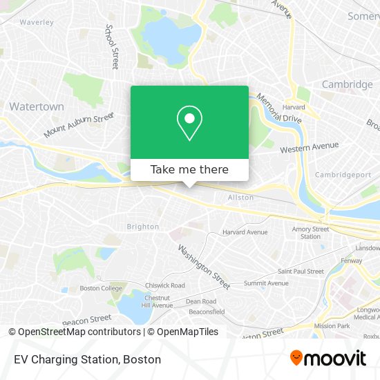 EV Charging Station map