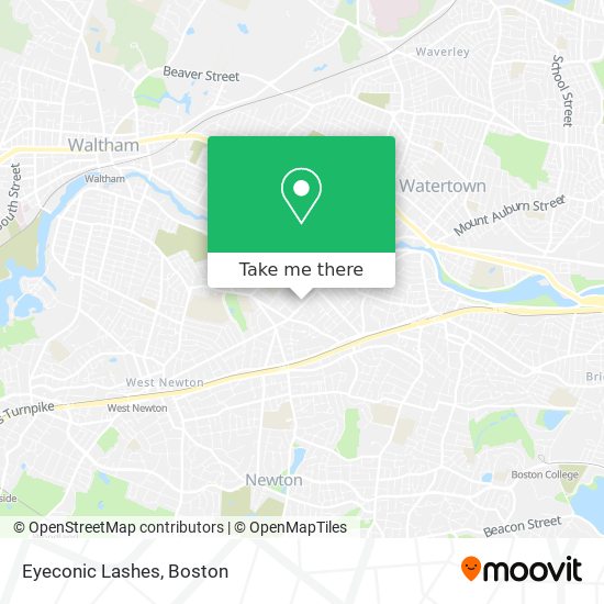 Eyeconic Lashes map