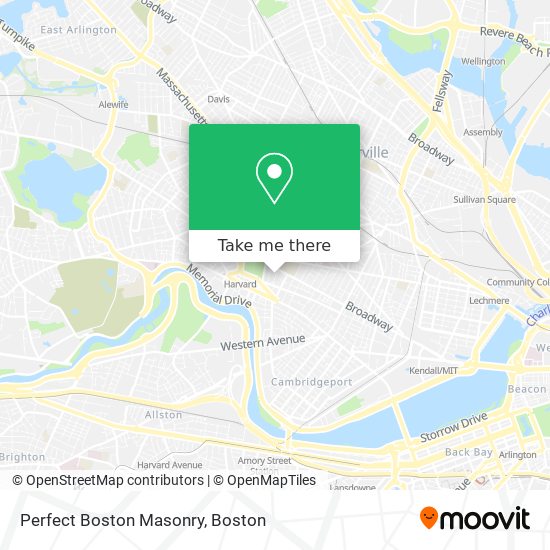Perfect Boston Masonry map