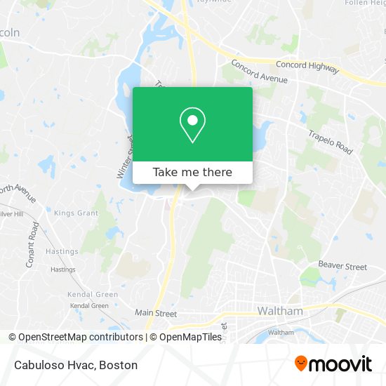 Cabuloso Hvac map