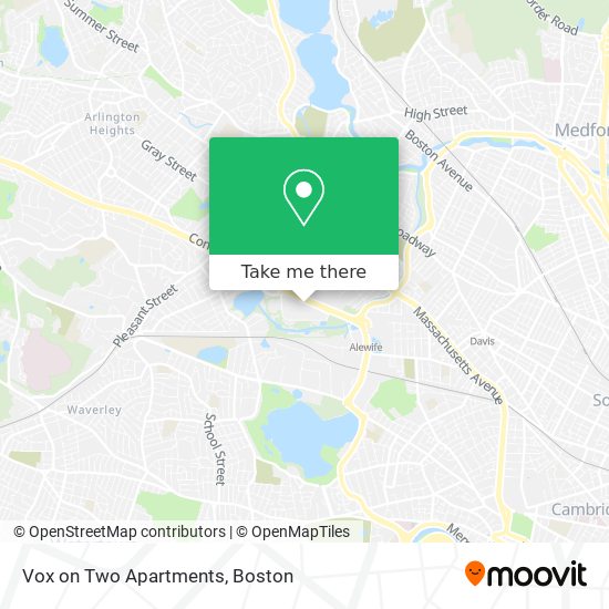 Mapa de Vox on Two Apartments