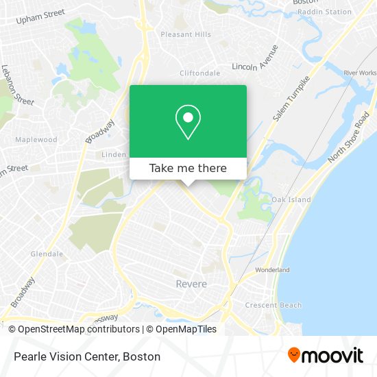 Mapa de Pearle Vision Center