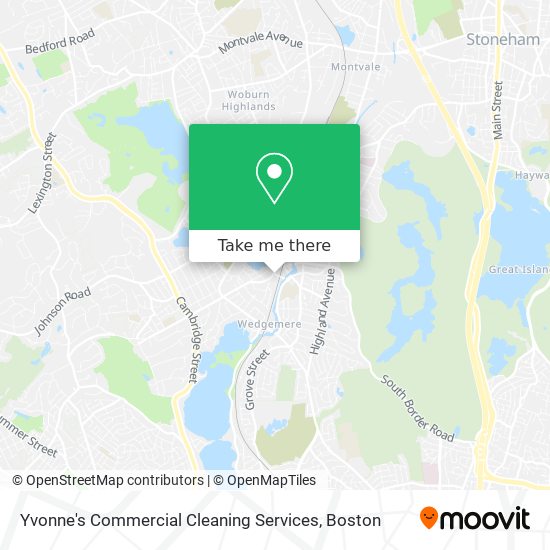 Mapa de Yvonne's Commercial Cleaning Services