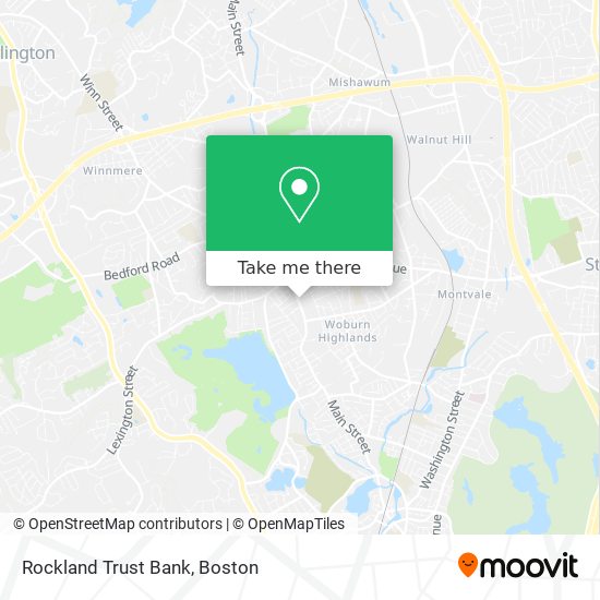 Mapa de Rockland Trust Bank