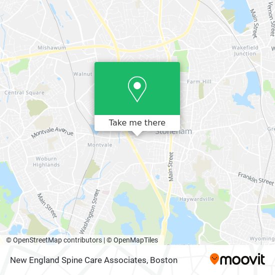 Mapa de New England Spine Care Associates