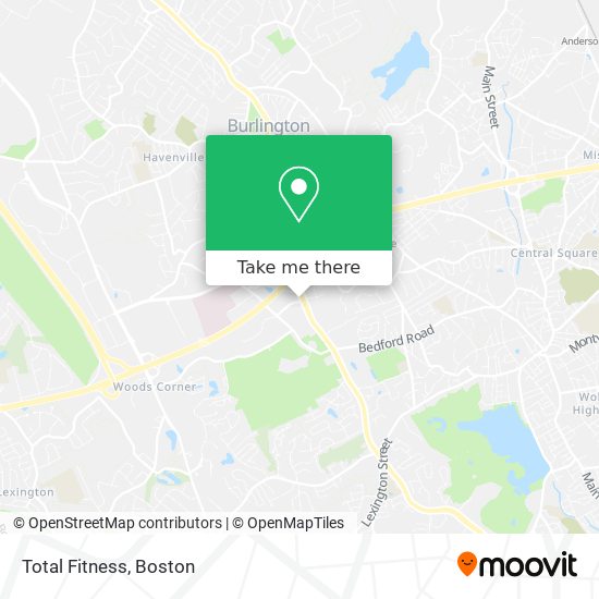 Total Fitness map