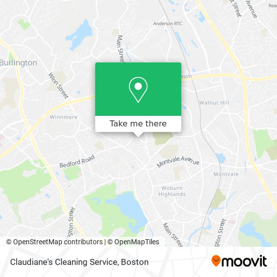 Claudiane's Cleaning Service map
